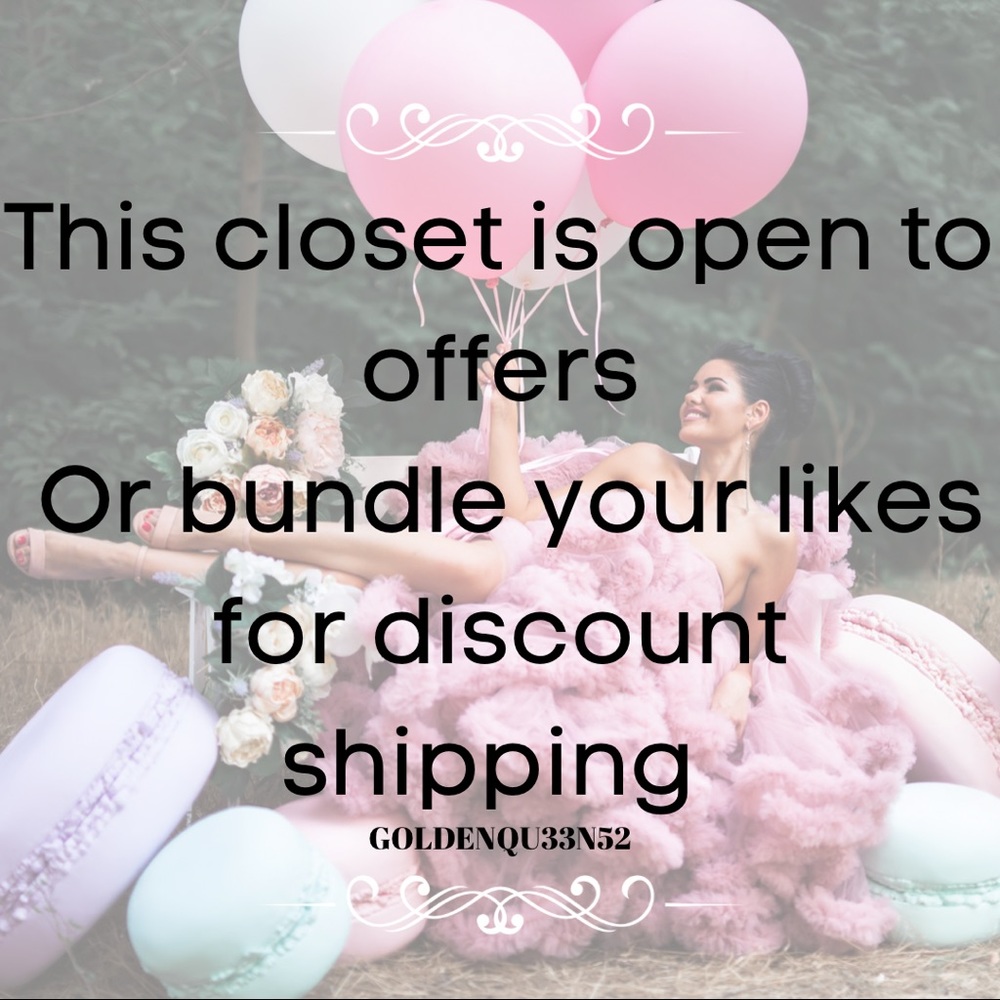 THIS CLOSET IS OFFER FRIENDLY 🙂🎉🎈